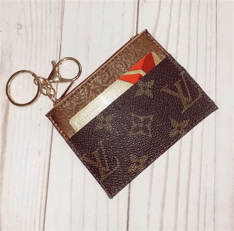 fake lv keychain wallet|louis vuitton key ring wallet.